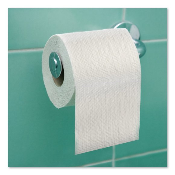 Tork Universal Toilet Paper, Septic Safe, 2-Ply, White, 500 Sheets/Roll, 96 Roll - Picture 7 of 8